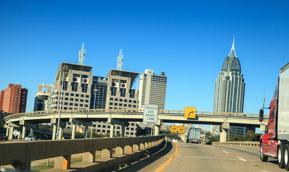 Mobile River Truck Bridge Mobile, AL
